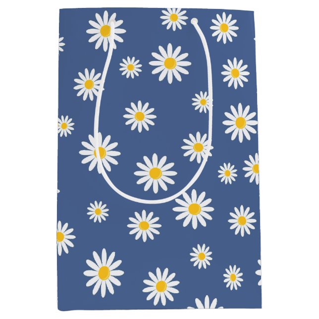 Daisy Meadows Blue Mittlere Geschenktüte (Vorderseite)