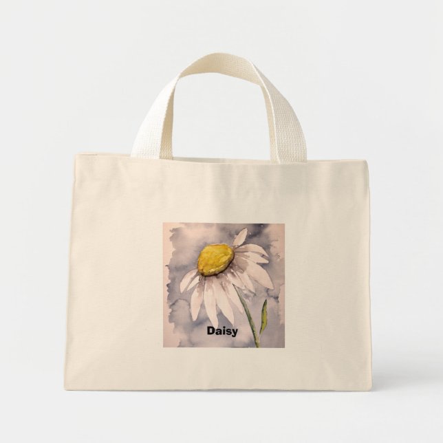 Daisy Mini Stoffbeutel (Vorne)