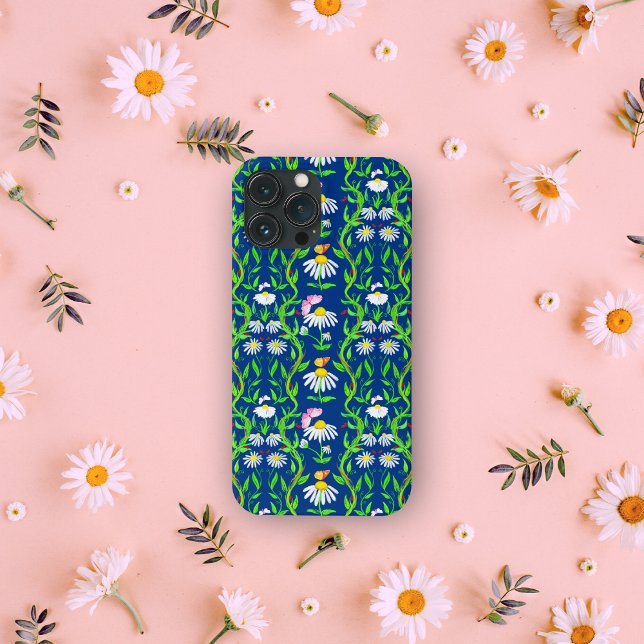 Daisy mit Schmetterlingen und Ladybug Case-Mate iPhone Hülle (Von Creator hochgeladen)