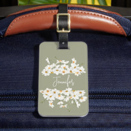 Daisy Modern Boho Gepäckanhänger