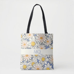 Daisy Monogram Spring Floral
