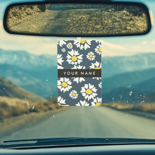 Daisy Muster, White Daisies, Ihr Name Autolufterfrischer