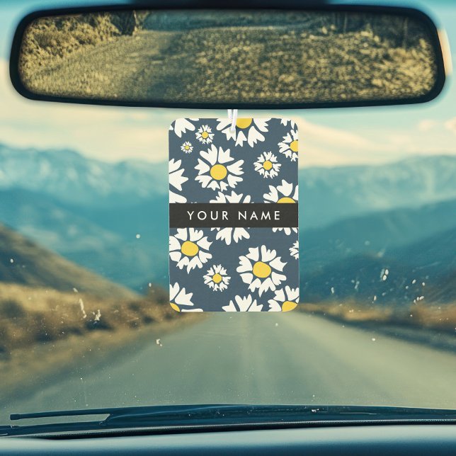 Daisy Muster, White Daisies, Ihr Name Autolufterfrischer (Von Creator hochgeladen)