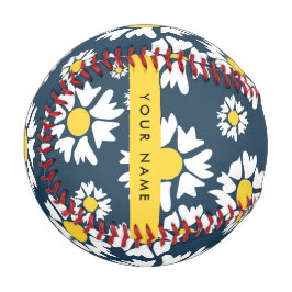 Daisy Muster, White Daisies, Ihr Name Baseball