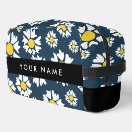 Daisy Muster, White Daisies, Ihr Name Waschbeutel