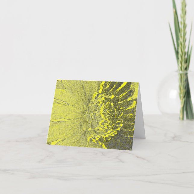 Daisy Note Card Karte (Vorderseite)