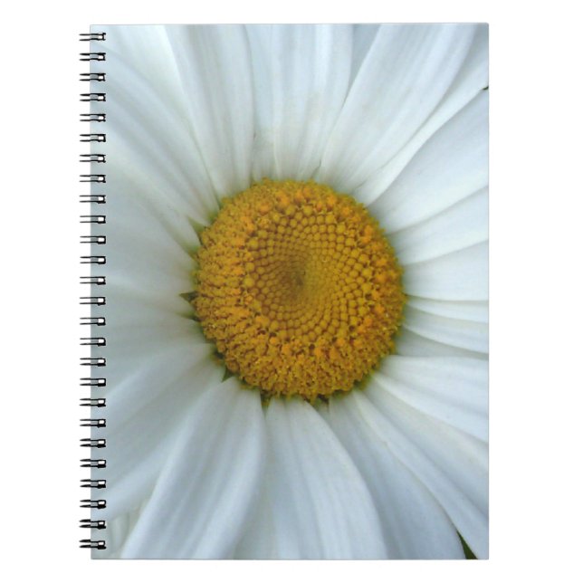 Daisy Notebook Classic Daisy Journals Blume Gesche Notizblock (Vorderseite)