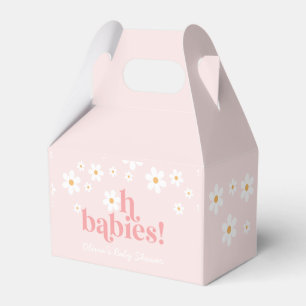 Daisy Oh Babies Rosa Babyparty Geschenkschachtel
