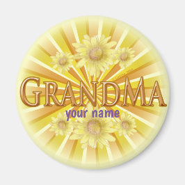Daisy-Oma-Magnet Magnet