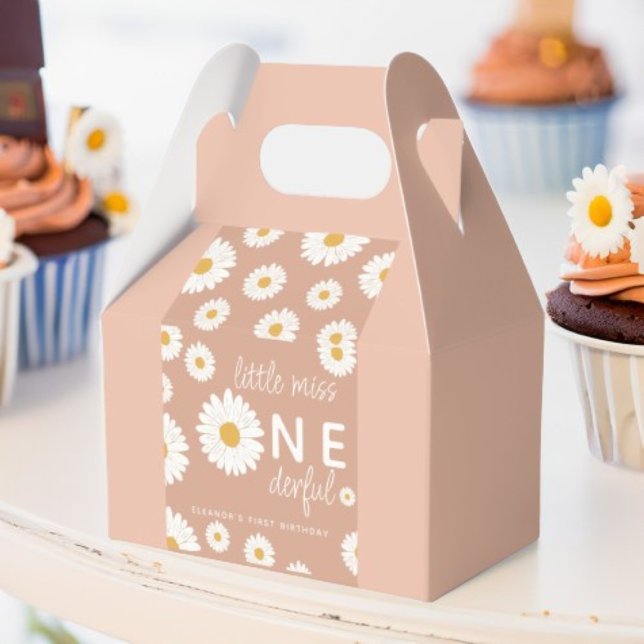 Daisy Onederful First Birthday Fevor Gable Box Geschenkschachtel (Von Creator hochgeladen)