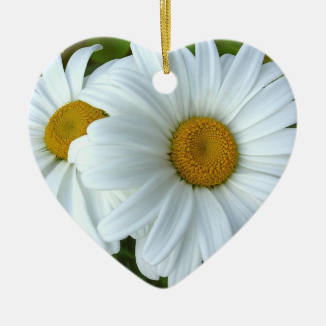 Daisy Ornament Blume Weihnachtsdekoration (Vorne)