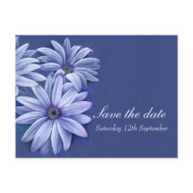 Daisy Osteospermum Hochzeit speichern Sie die Datu