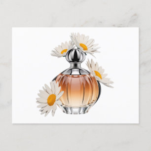 Daisy Parfüm Flasche Postkarte