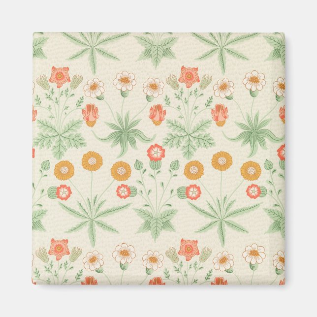 Daisy Pattern (von William Morris) Magnet (Vorne)