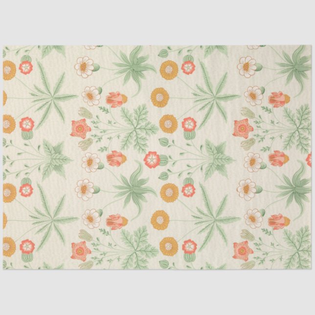 Daisy Pattern (von William Morris) Seidenpapier (Vorderseite)