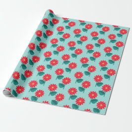 Daisy Pattern Wrapping Paper Geschenkpapier