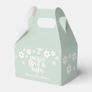 Daisy Peace Liebe Baby Retro Baby Showbox Geschenkschachtel