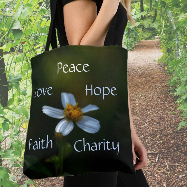 Daisy Peace Liebe Hope Faith Wohltätigkeit Floral  (Von Creator hochgeladen)