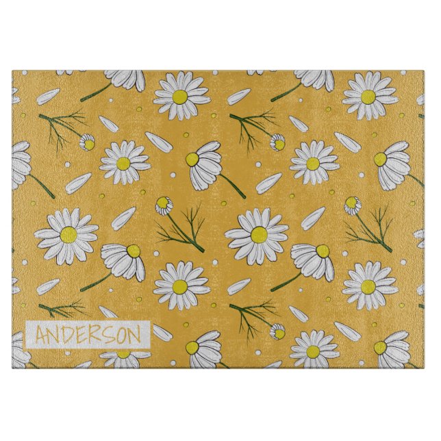 Daisy Personalisiert Cutting Board Schneidebrett (Vorderseite)