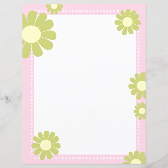 Daisy Pink Green (Vorderseite)
