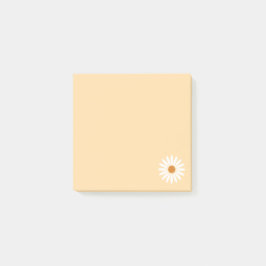 Daisy Post It Notes / gelb Post-it Klebezettel