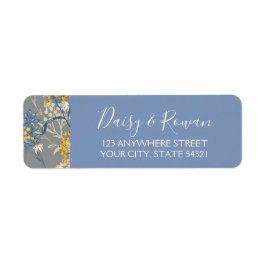 Daisy Rowan Berries Navy & Yellow Rücksendeadresse