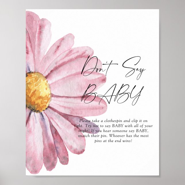 Daisy - Sag kein Baby Poster (Vorne)