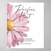 Daisy Schnuller Jagd Baby Duschgame