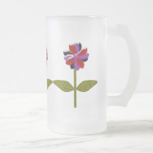 Daisy Shining Mattierte Tasse aus Kunststoff