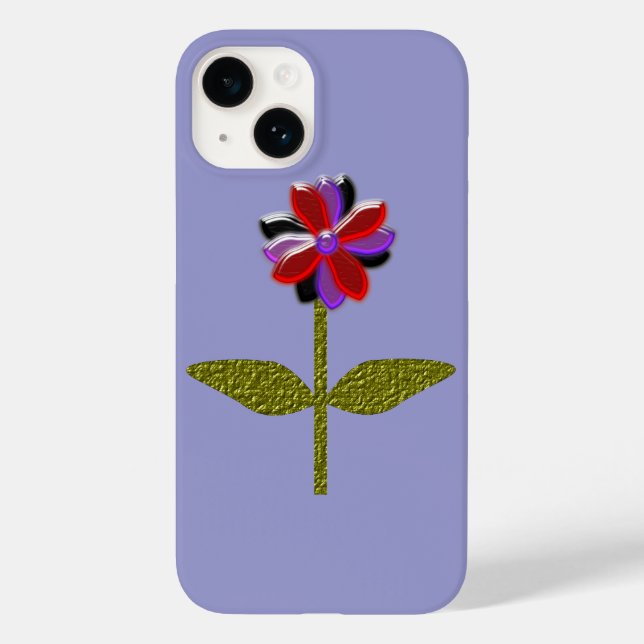 Daisy Shining Plastic Case-Mate iPhone Hülle (Rückseite)