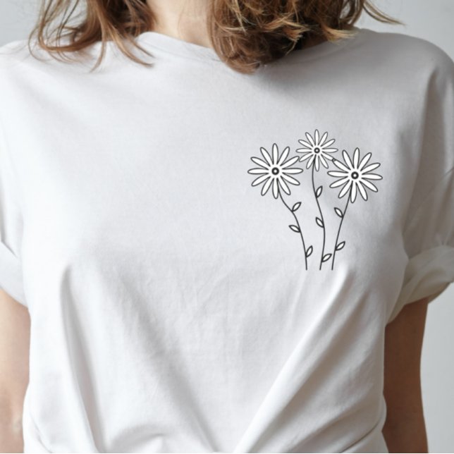 Daisy Shirt, Wildflower Shirt, Floral Shirt Gift (Von Creator hochgeladen)