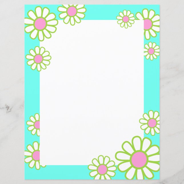 Daisy Simple Aqua (Vorderseite)