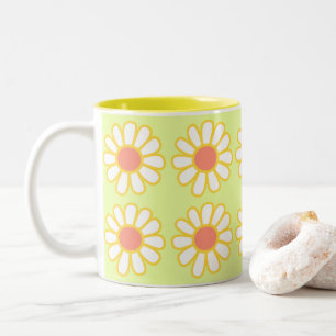 Daisy Simple Green Zweifarbige Tasse