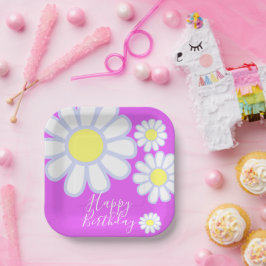 Daisy Simple Violet Pappteller