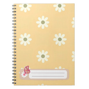 Daisy Smile Floral Teenie-Mädchen Notizblock