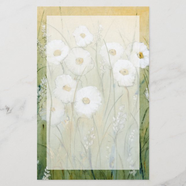 Daisy Spring I Briefpapier (Vorderseite)