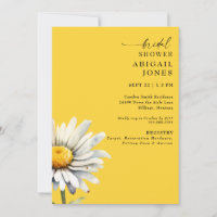 Daisy Stem Spring Yellow Brautparty II