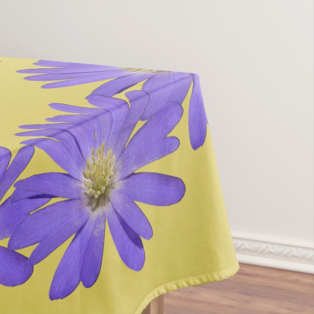 Daisy Tablecloth Lila Daisy Blume Tablette Tischdecke (Beispiel)