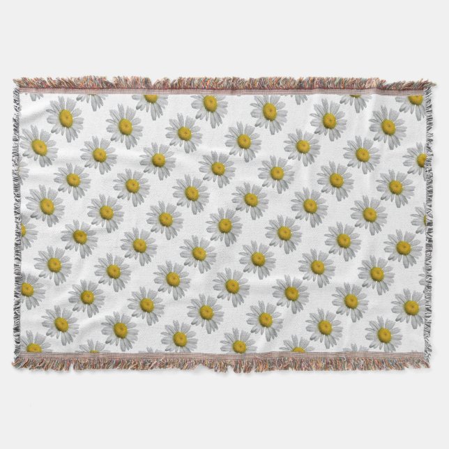Daisy Throw Blanket Decke (Vorderseite)