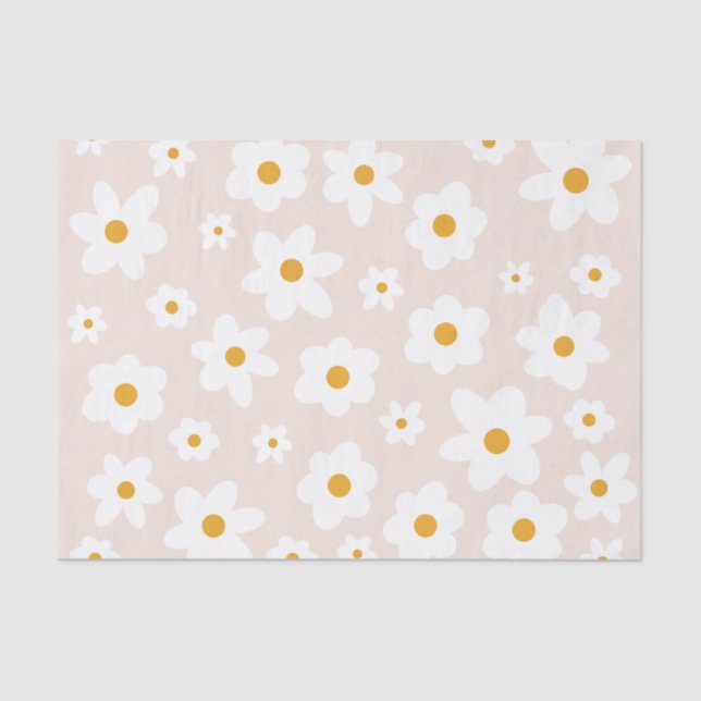 Daisy Tissue Paper Seidenpapier (Vorderseite)