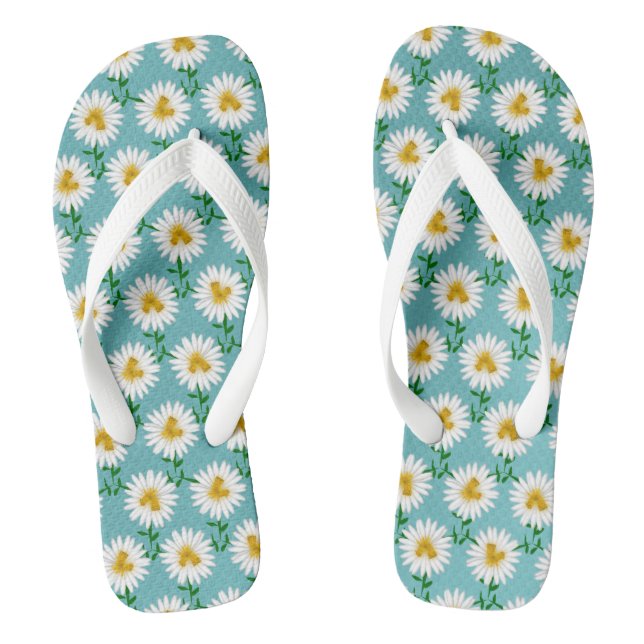 Daisy Unicorns Flip Flops (Fußbett)