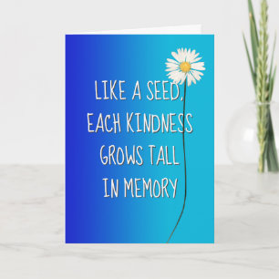 Daisy Vielen Dank Karte