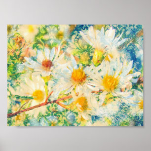 Daisy Wallpaper Poster