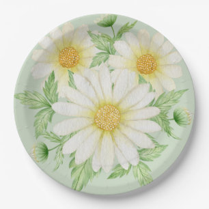 Daisy Watercolor Blume Paper Teller