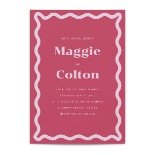 Daisy Wedding Einladung