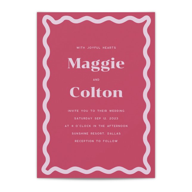 Daisy Wedding Einladung (Von Creator hochgeladen)