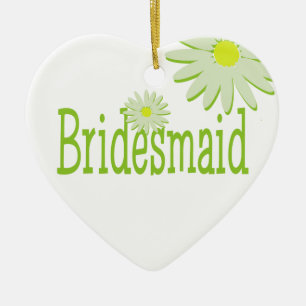 Daisy Wedding / Mutter der Braut Keramik Ornament