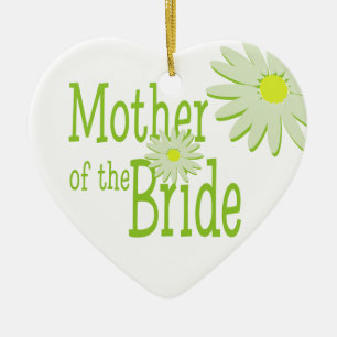 Daisy Wedding / Mutter der Braut Keramikornament