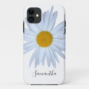 Daisy White Black Script Case-Mate iPhone Case
