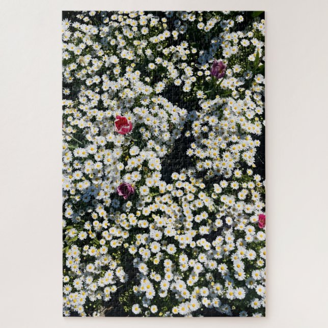 Daisy-Wiese-Puzzle Puzzle (Vertikal)